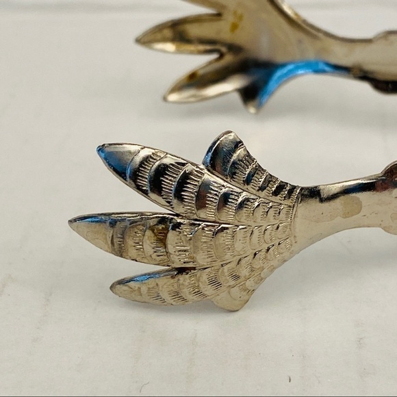 Claw foot tongs sugar cube coffee vintage - Picture 2 of 9